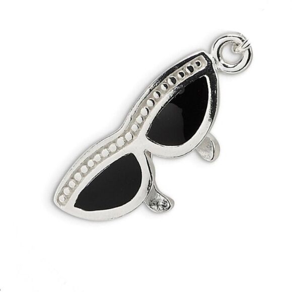 Silver Sunglasses Charm - Picture 1 of 2